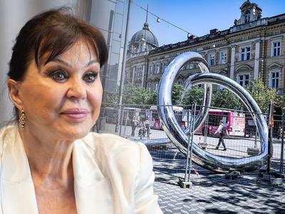 Miša Molk nad vodno skulpturo v Ljubljani: V tem prostoru deluje nasilno