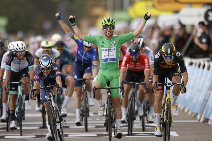 Mark Cavendish | Mark Cavendish je zmagovalec 10. etape letošnjega Toura, to je bila že njegova 33. karierna zmaga na Dirki po Franciji. | Foto Reuters