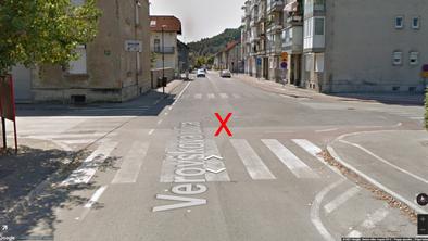 Pretep sredi križišča v Ljubljani, policisti prosijo za pomoč