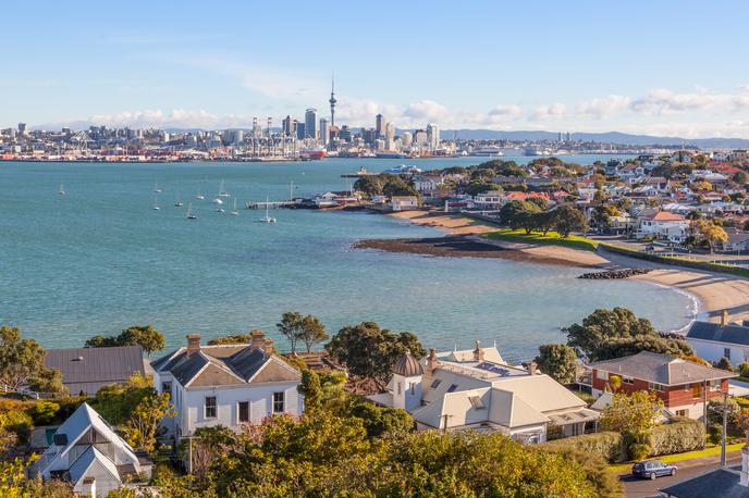 Auckland | Na vrhu letošnje lestvice mest, kjer je najprijetneje živeti, je Auckland na Novi Zelandiji. | Foto Getty Images
