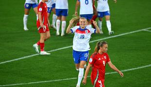 Znanih vseh osem četrtfinalistk, Francozinje in Angležinje zabile kar 11 zadetkov