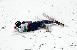 Nesreča spremlja ameriške skakalce: s poškodbo v snegu že drugi Nicholas