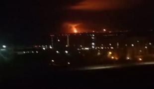 Ukrajinski napad: gori Lukoilova rafinerija #video