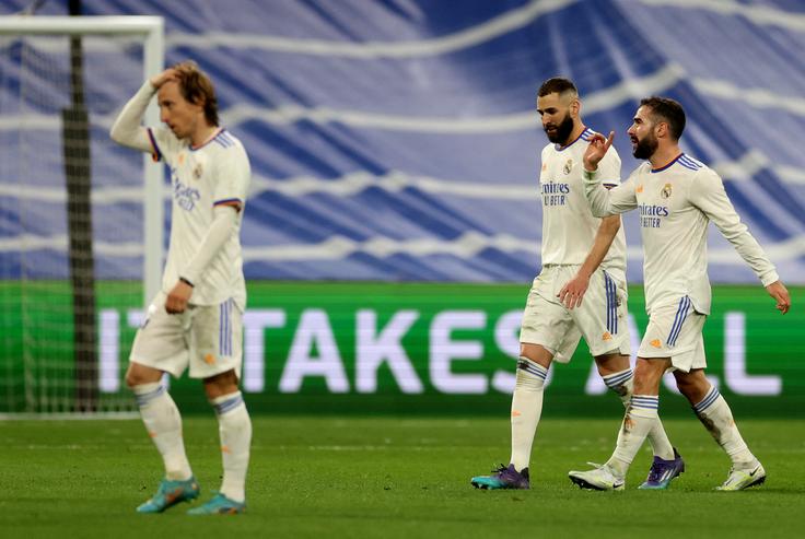 Real je bil do 80. minute tekme v hudih težavah. | Foto: Reuters