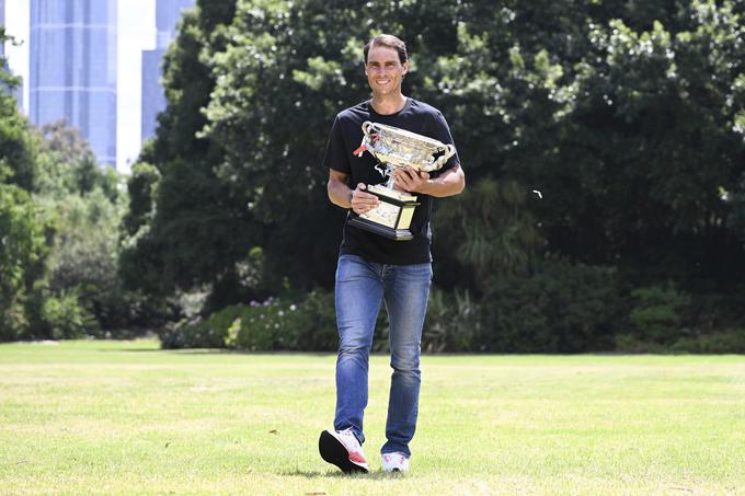 Po tej zmagi ima Rafael Nadal dovolj volje in energije za nadaljevanje svoje poti. Prepričan je, da je pred njim še kar nekaj dobrih dvobojev. | Foto: Gulliver/Getty Images