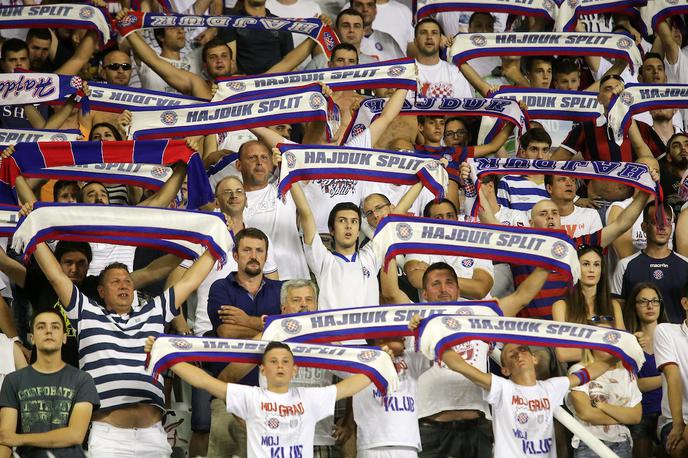 Hajduk navijači | Hajduk je včeraj premagal Dinamo. | Foto Sportida