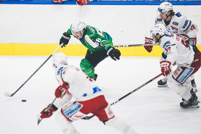 ICEHL SŽ Olimpija KAC Celovec | Foto: Grega Valančič/Sportida