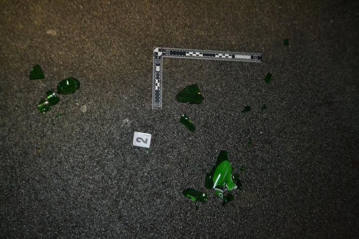 Enega je skupina huje poškodovala.  | Foto: PU Celje