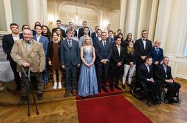 Naj športniki 2022, sprejem pri predsedniku RS Borutu Pahorju