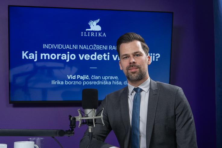 Vid Pajič, član uprave Ilirike | Foto: Liam Toni Šironjič