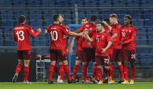 Švica ostaja v elitni ligi A, Ukrajina nazadovala v ligo B