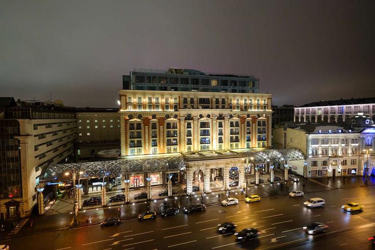 Moskovski hotel Ritz-Carlton (danes The Carlton, Moscow) leta 2015 | Foto: Shutterstock