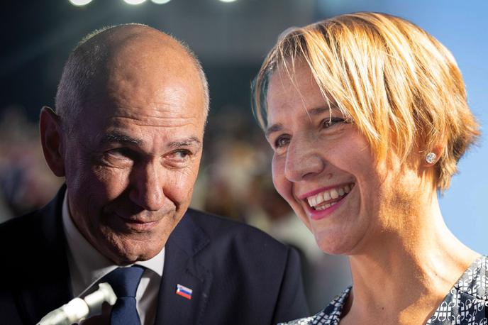 Janez Janša Tina Bregant | SDS Janeza Janše želi "pojesti našo lokalno bazo in volivce", je prepričana nova predsednica SLS Tina Bregant. | Foto STA