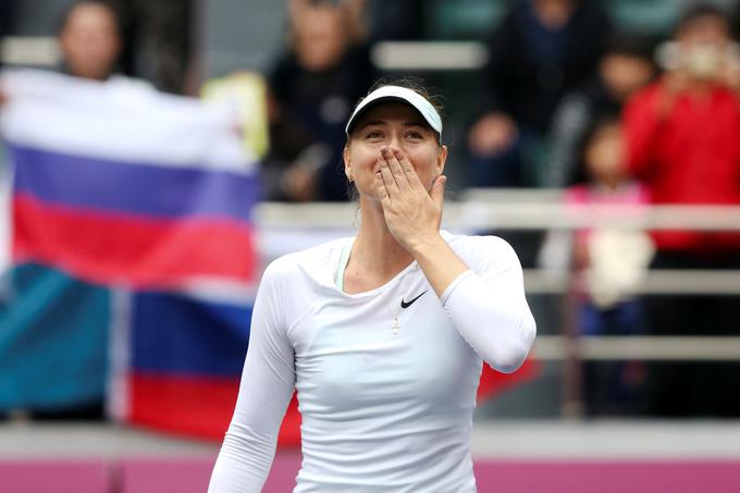 Marija Šarapova zmagala na turnirju po več kot dveh letih. | Foto: Reuters