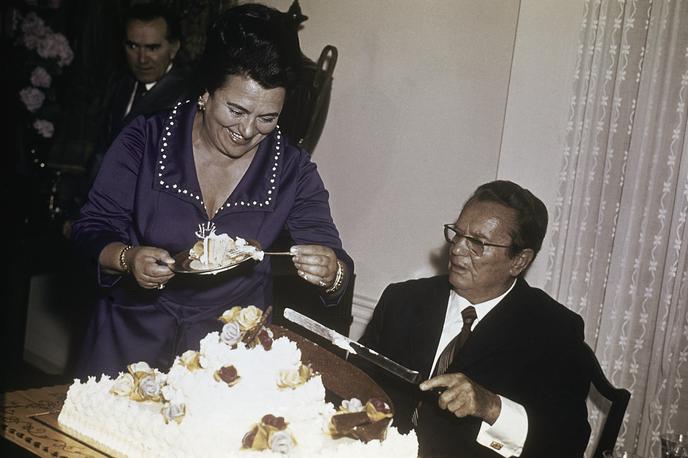Jovanka Broz | Praznovanje Titovega rojstnega dne 25. maja 1976 | Foto Guliverimage/AP