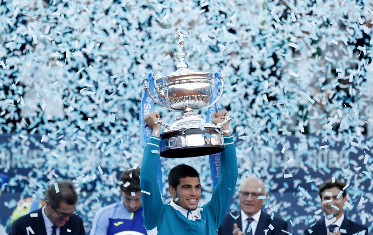 Alcaraz | Carlos Alcaraz je osvojil turnir v Barceloni. | Foto Reuters
