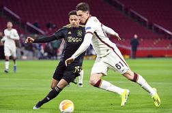 Incident v Amsterdamu: nogometaš Rome razjezil pobiralca žog