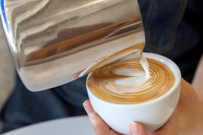 kava mleko latte art | Foto: 