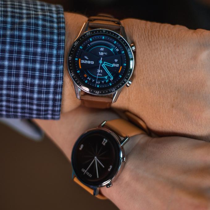 Huawei Watch GT 2 ima dve velikosti – tako za moška kot tudi za ženska zapestja. | Foto: 