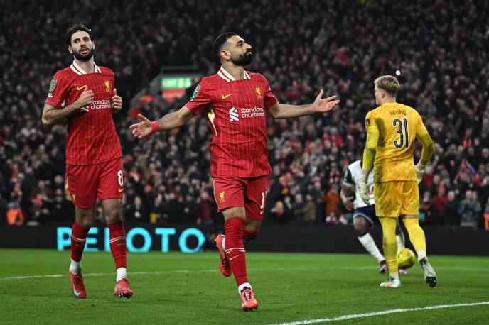 Liverpool Mohamed Salah | Mohamed Salah je v tej sezoni pri 21 zadetkih. Se bo njegova bera danes še povečala? | Foto Reuters