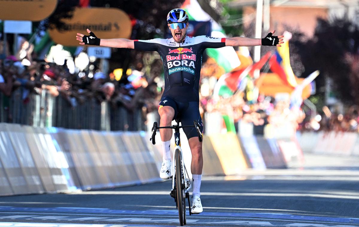 Nico Denz, Giro 2025 | Rogličev moštveni kolega Nico Denz je zmagovalec 18. etape Gira. | Foto Reuters