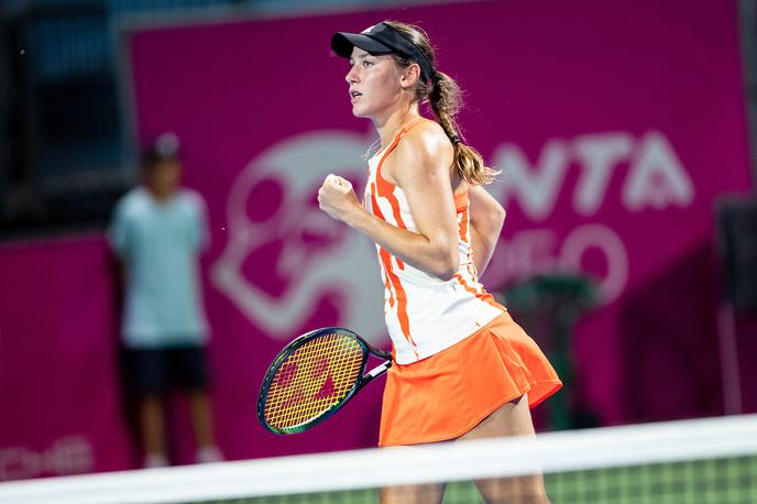 Kaja Juvan WTA Portorož | Kaja Juvan je slavila z 2:0 v nizih. | Foto Matic Klanšek Velej/Sportida