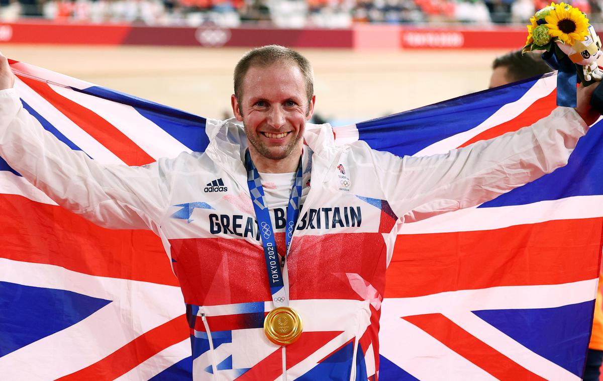 Jason Kenny | Jason Kenny  je s sedmim zlatim olimpijskim odličjem postal najuspešnejši britanski olimpijec vseh časov. | Foto Reuters