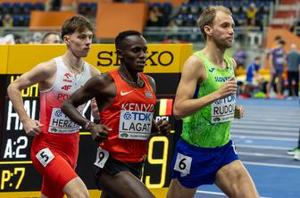 Žan Rudolf postavil drugi čas kariere, a za las ostal brez finala na SP