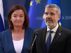 Tanja Fajon, Tone Kajzer.