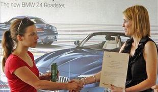 Zeleni znak za BMW