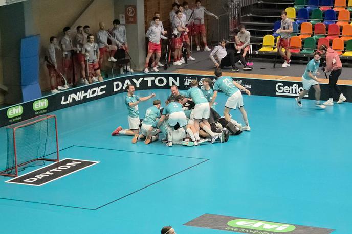 slovenska reprezentanca v floorballu | Slovenska moška reprezentanca v florbolu se je uvrstila na svetovno prvenstvo. | Foto IFF