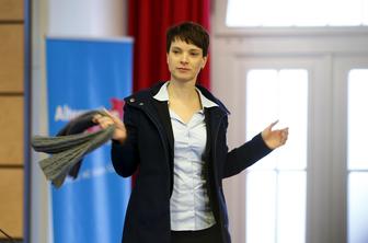 To je ženska, ki se je Angela Merkel najbolj boji