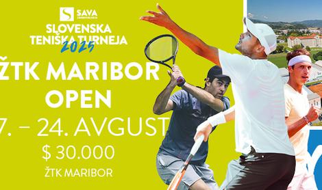 Na ŽTK Maribor Open močna slovenska zasedba