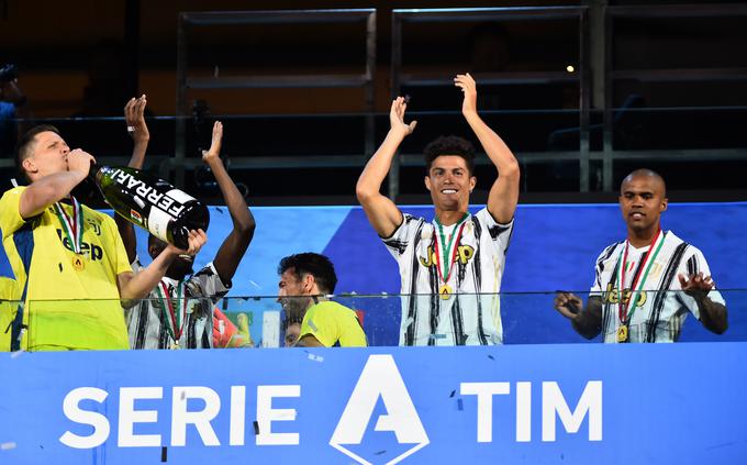 Z Juventusom je osvojil dva naslova italijanskega prvaka. | Foto: Reuters