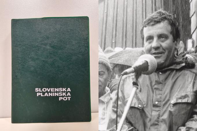 Tomaž Banovec, nekdanji predsednik Planinske zveze Slovenije, je sodeloval pri urejanju vodnika po Slovenski planinski poti v letih 1974, 1979, 1984 in 1988.  | Foto: 