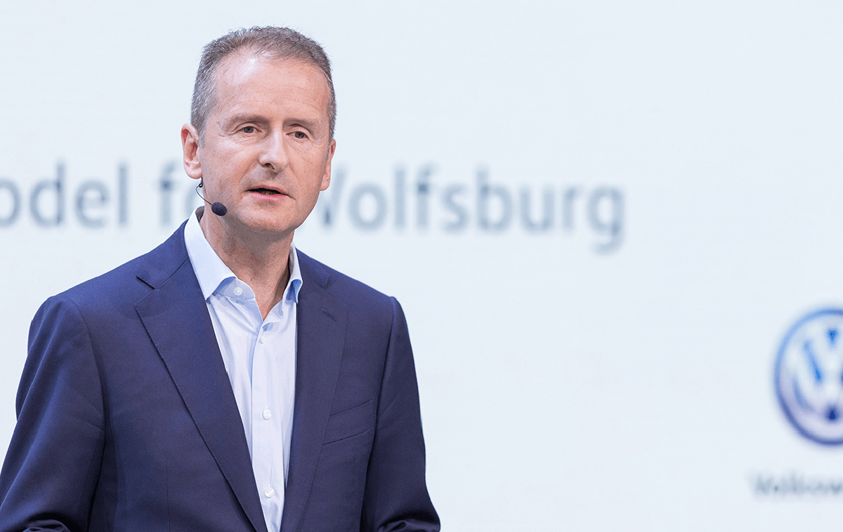 Herbert Diess | Težave pri proizvodnji novega golfa in električnega modela ID.3 so bile očitno prevelike, zato bo moral Herbert Diess sestopiti kot izvršni predsednik Volkswagna. | Foto Volkswagen