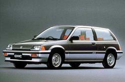 Osem generacij honde civic
