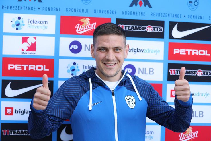 Erik Janža ima osem nastopov za Slovenijo. | Foto: www.alesfevzer.com