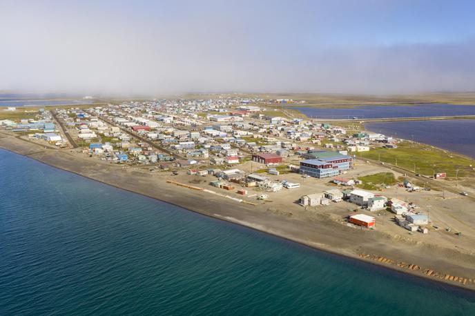 Utqiagvik | Utqiagvik je mestece, ki leži skoraj 500 kilometrov severno od polarnega kroga.  | Foto Guliverimage