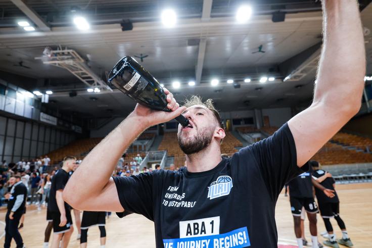 Tim Tomažič je na odločilni tekmi dosegel 12 točk. | Foto: Aleš Fevžer