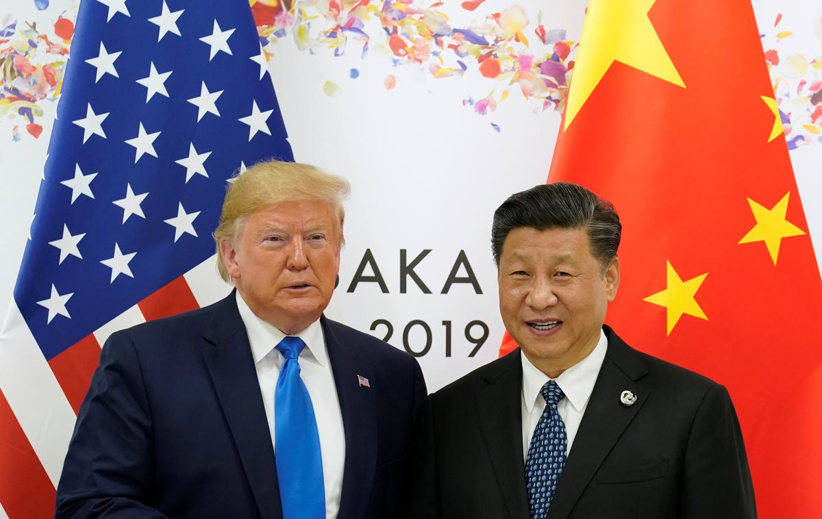 Donald Trump in Ši Džinping | Ameriški predsednik Donald Trump in kitajski predsednik Ši Džinping | Foto Reuters