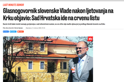 Hrvaški mediji: Kacin grozi z rdečim seznamom, medtem pa čisti bazen?