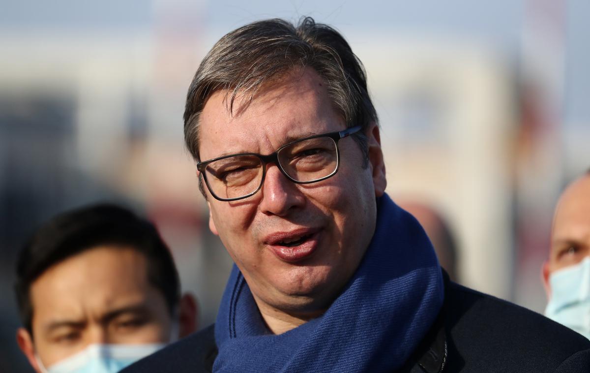 Aleksandar Vučić | Srbski predsednik Aleksandar Vučić je priznal, da po njegovem mnenju ni možnosti, da bi Kfor zahtevo sprejel. | Foto Reuters