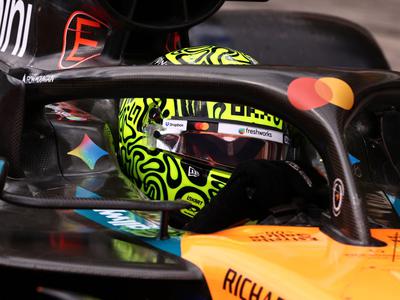 Norris osvojil še "pole position", Verstappen tako slab ni bil že 1.503 dneve