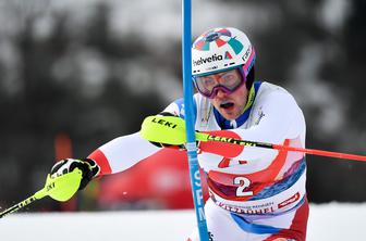 Švica po 52 letih slavi slalomskega junaka, slovensko razočaranje