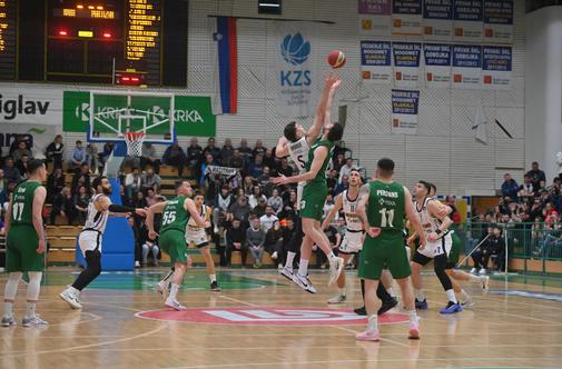 Partizan šele v podaljšku zlomil Krko, Budućnost spet premočna za Cedevito Olimpijo