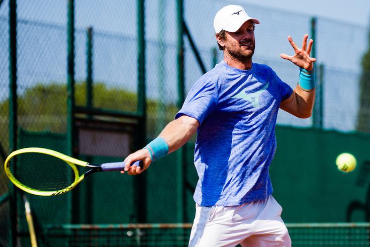 Blaž Kavčič bo igral na turnirju v Portorožu. | Foto: Grega Valančič/Sportida