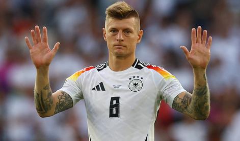 Kroos tako kot Nemčija zgodbo končal z dvignjeno glavo