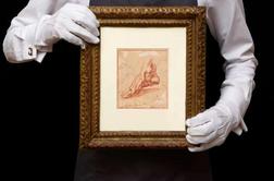 Michelangelova risba stopala dosegla rekordno ceno za umetnikovo delo