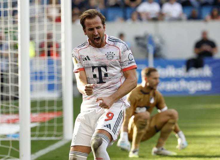 Harry Kane, Bayern Harry Kane je dosegel hat-trick. | Foto: Reuters